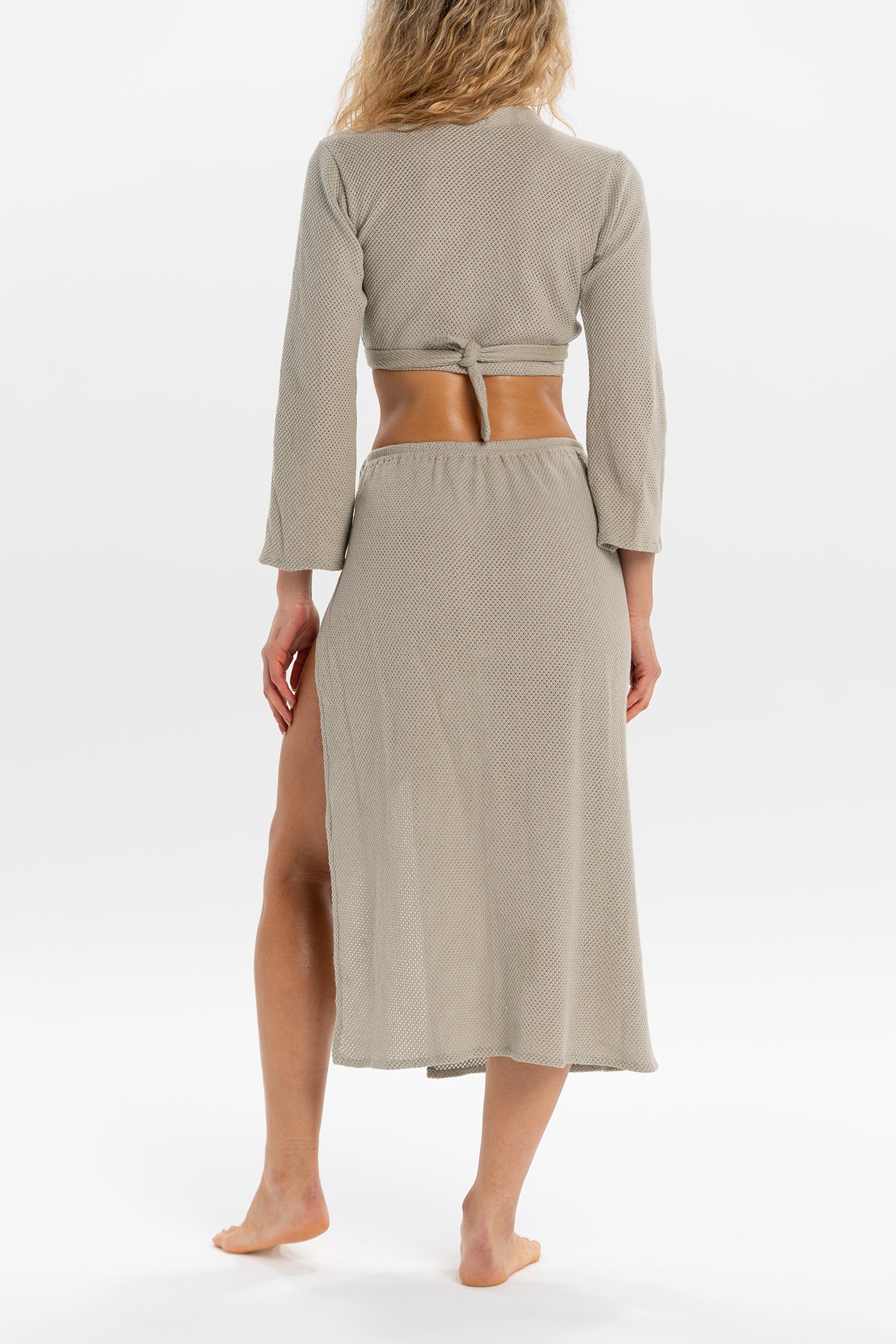 GREY OHANA SKIRT