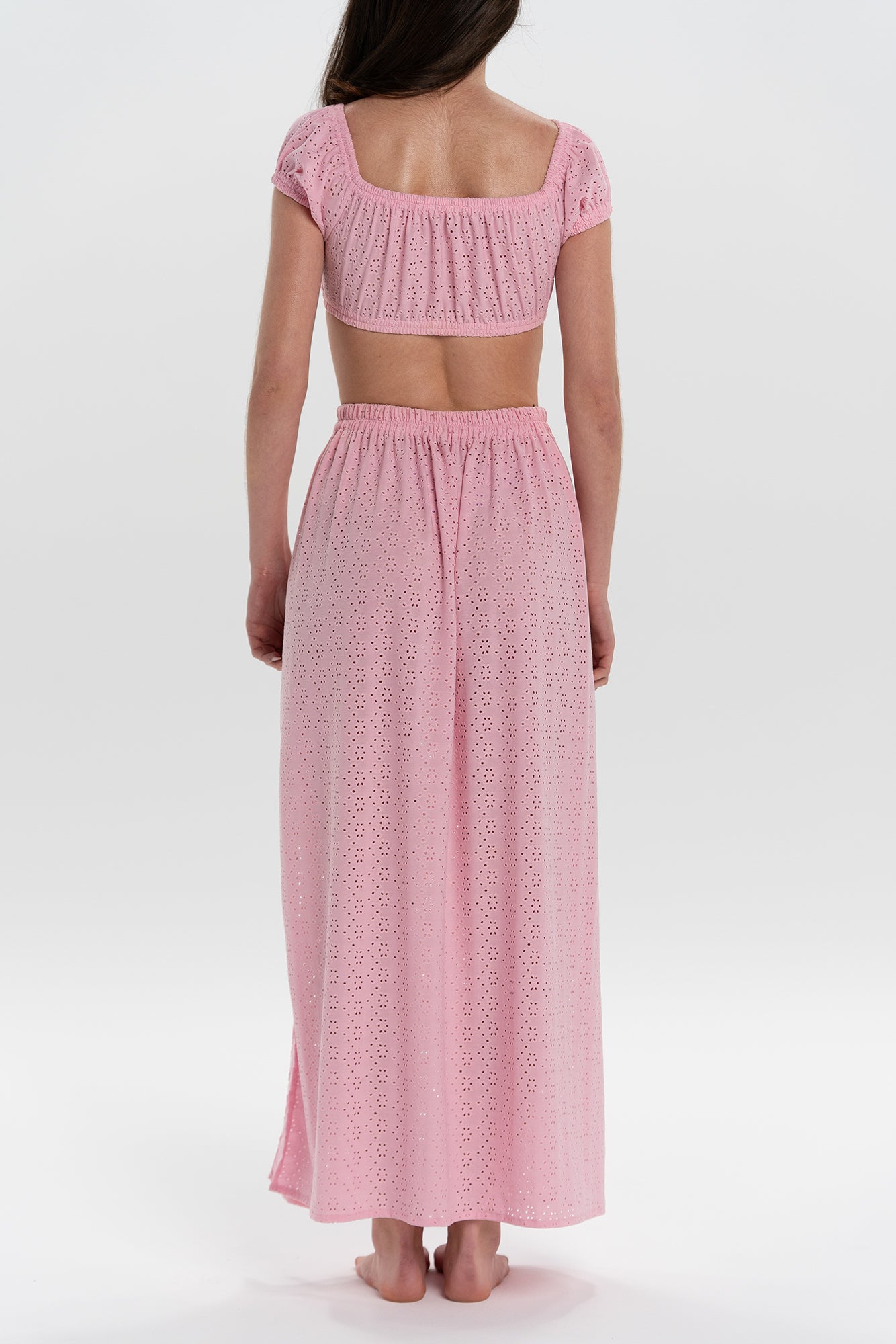 PINK PALM SPRINGS CROP TOP