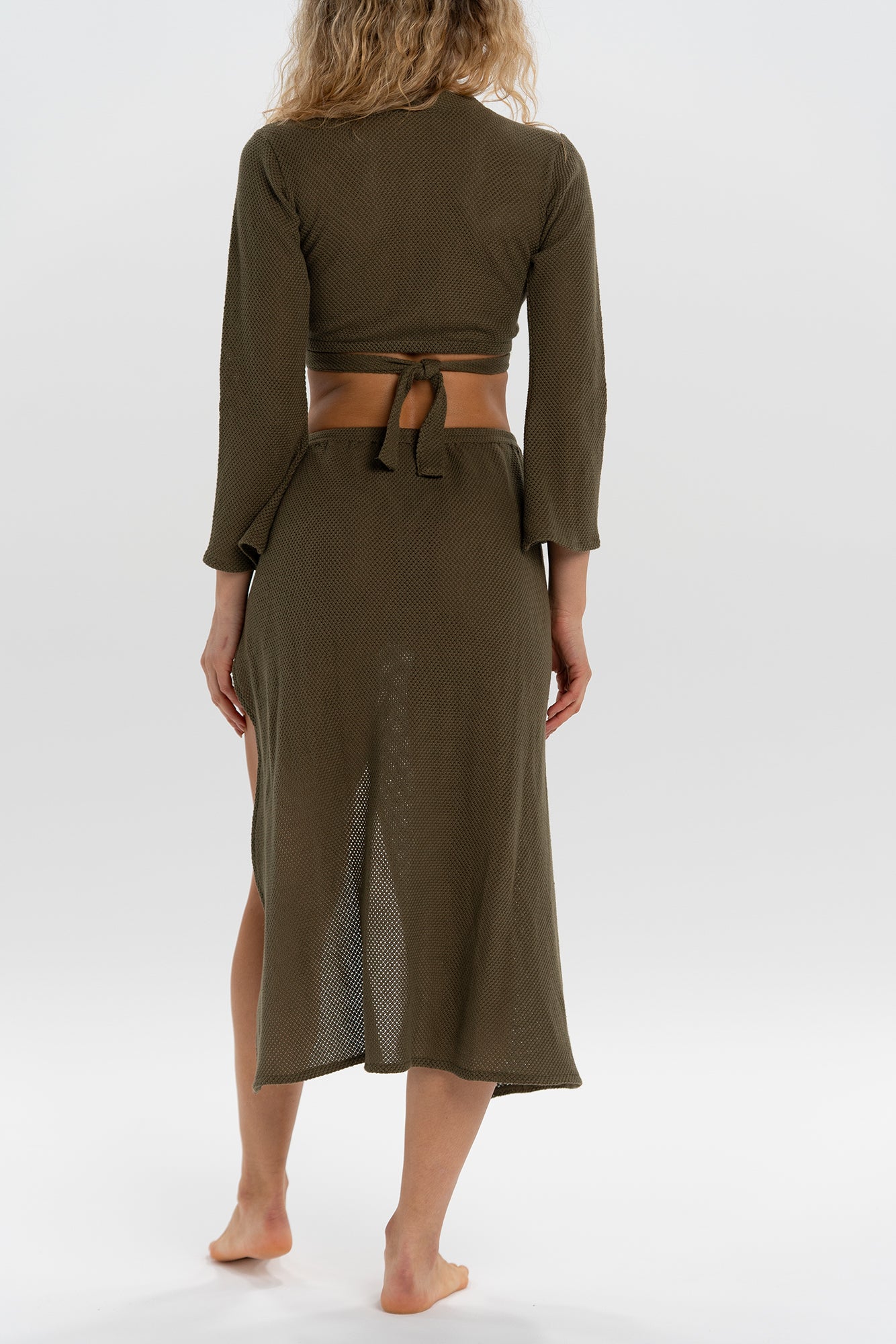 ARMY GREEN OHANA SKIRT