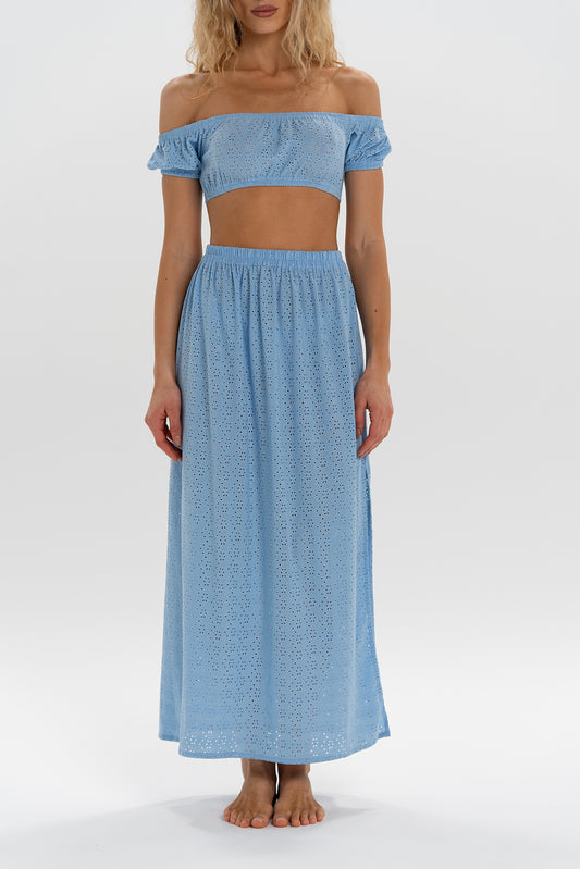 BLUE PALM SPRINGS SKIRT