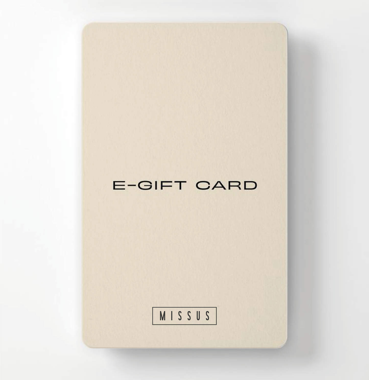 GIFT CARD