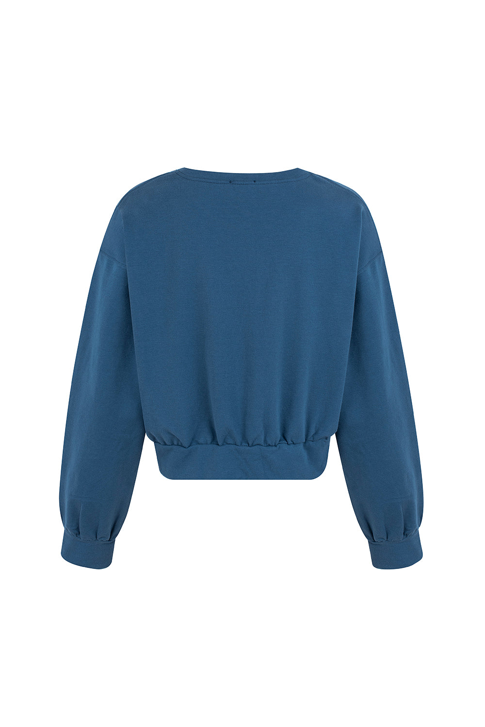 SUDADERA DE CUELLO REDONDO CHÁNDAL AZUL