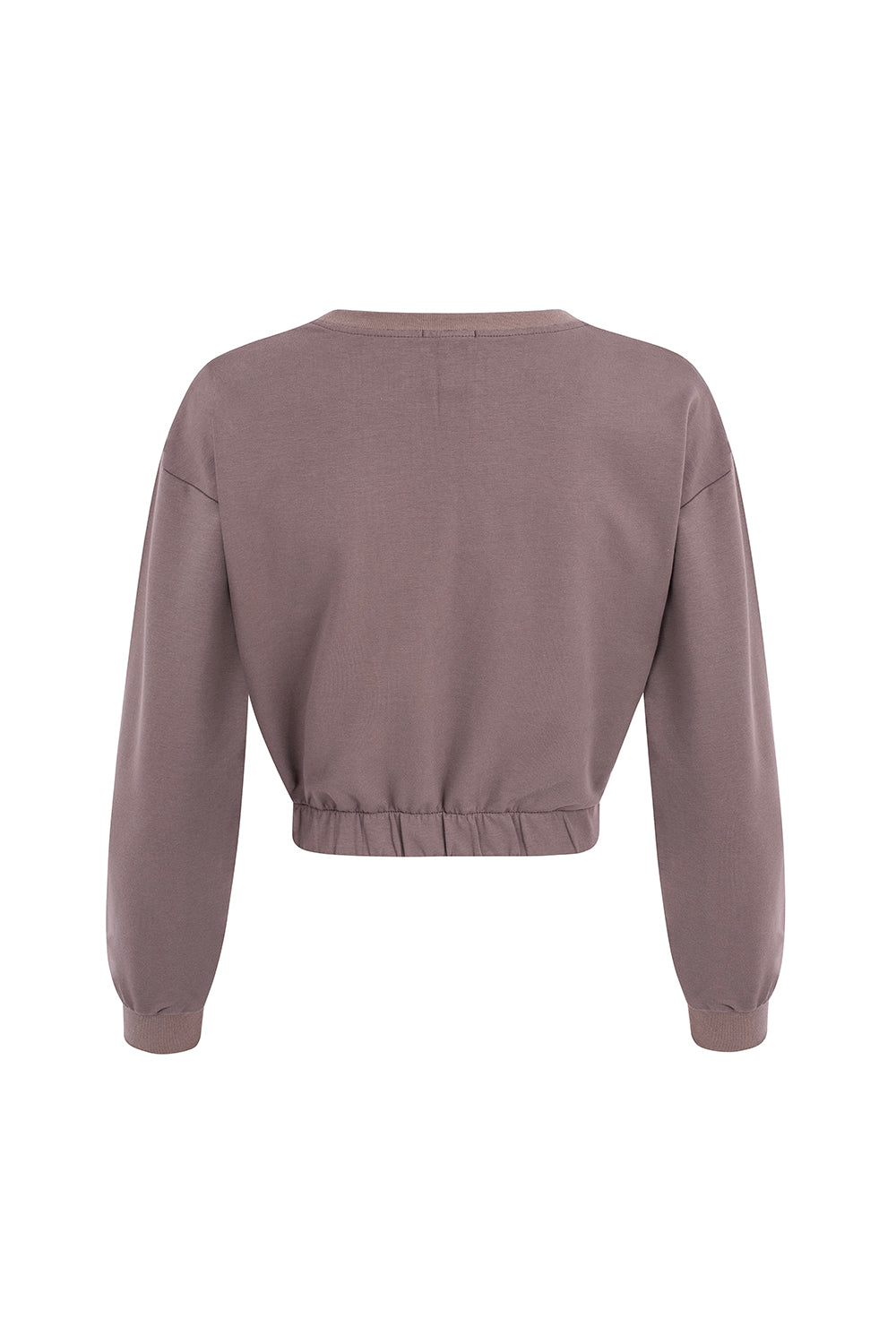 BROWN TRACKSUIT SWEATSHIRT