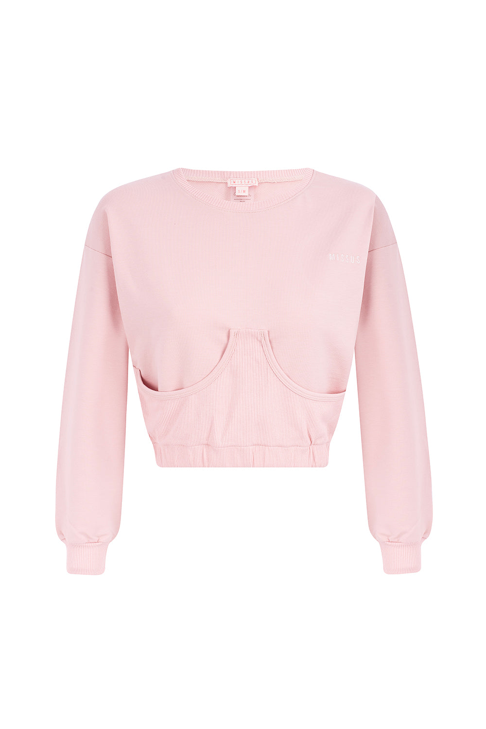 PINK TRACKSUIT SWEATSHIRT