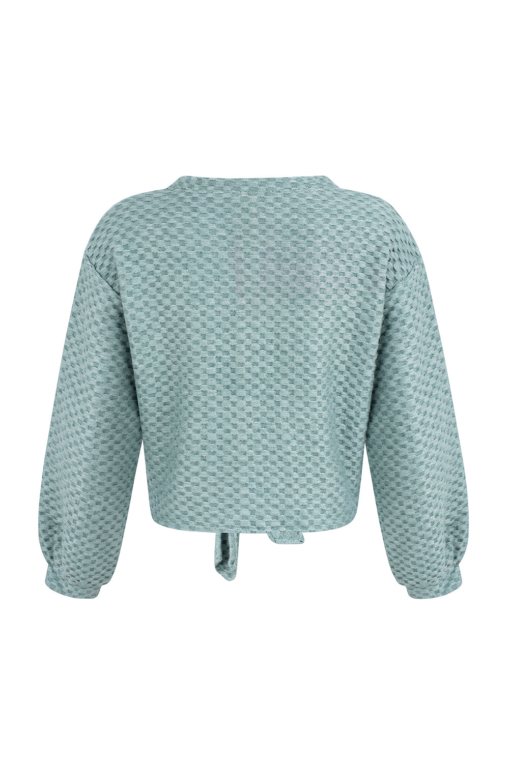 TEAL GREEN LOUNGEWEAR SWEATSHIRT