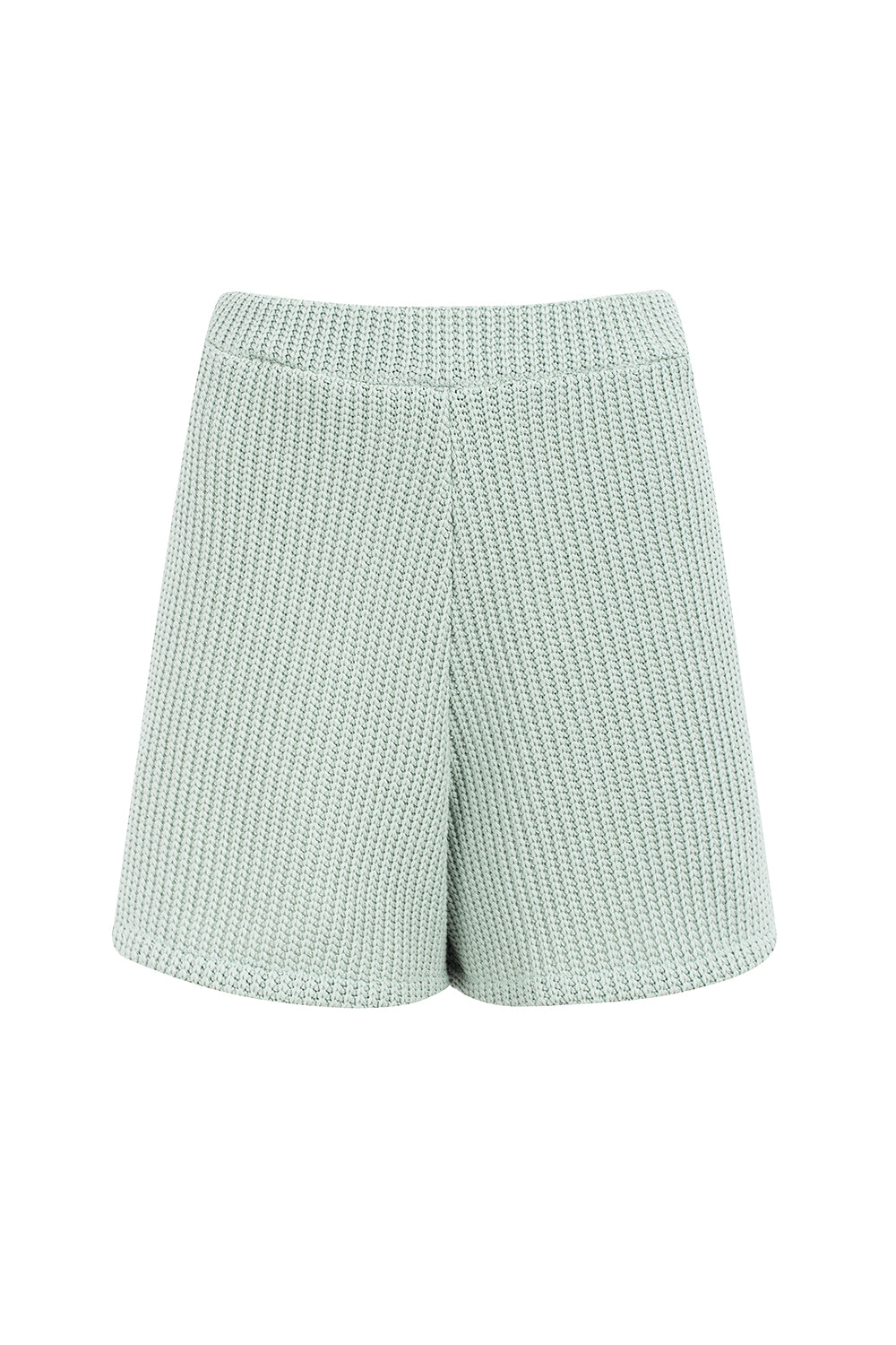 MINT RIBBED KNIT SHORTS – Missus