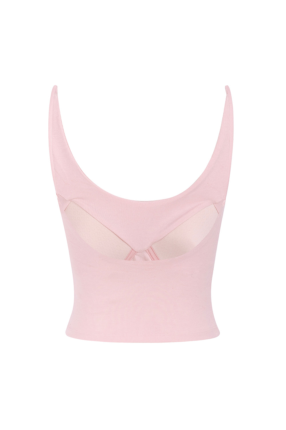 CAMISETA SIN MANGAS ROSA CLARO