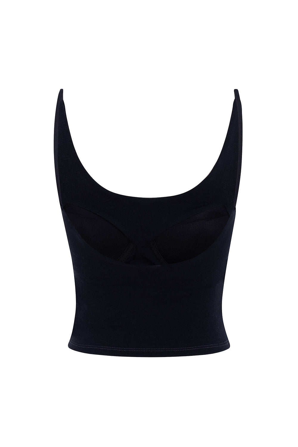 Camiseta sin mangas azul marino