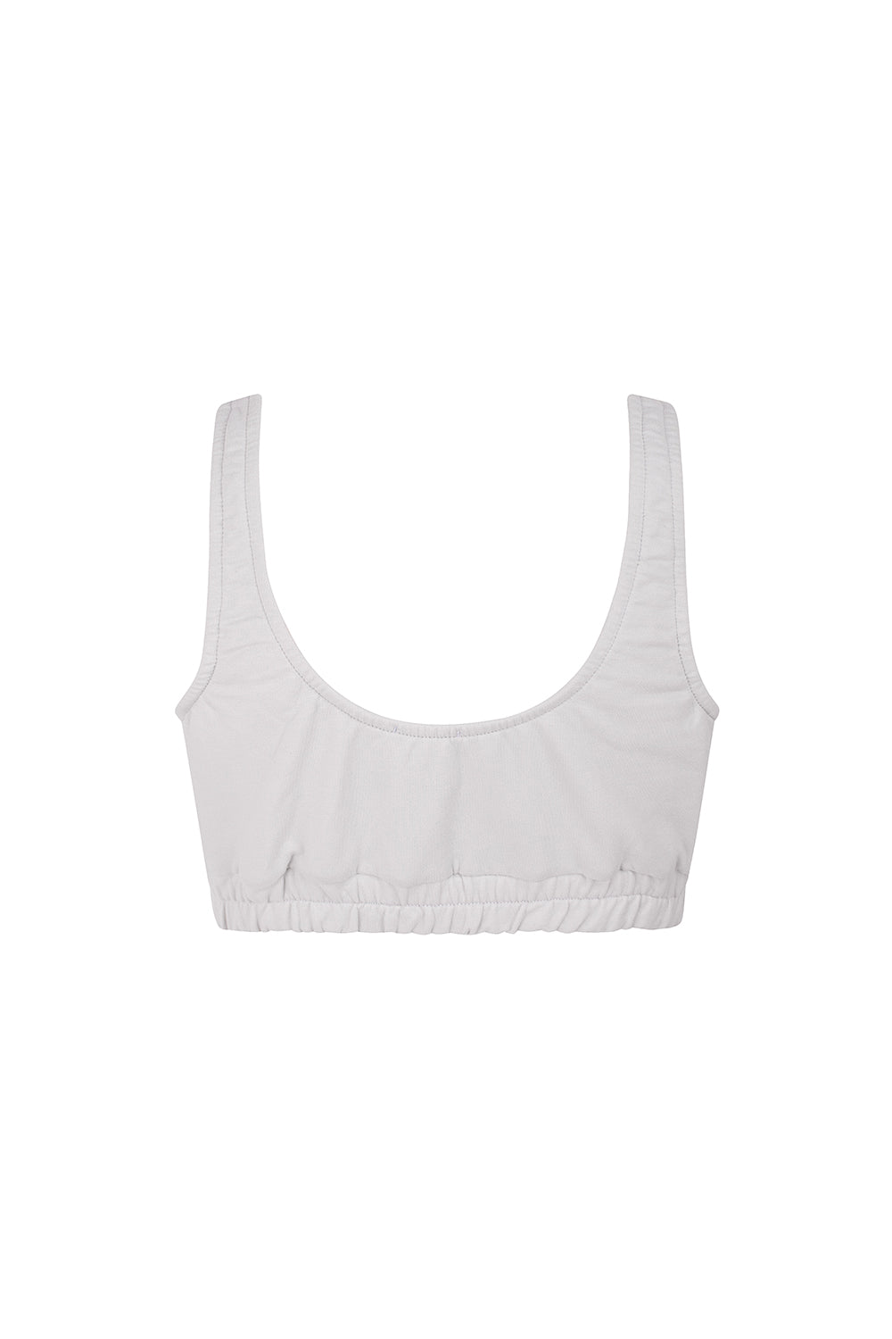 CHÁNDAL CROP TOP GRIS