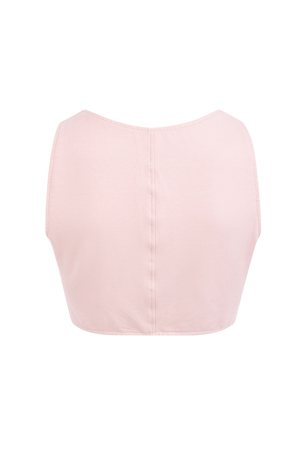 PINK TRACKSUIT CROP TOP