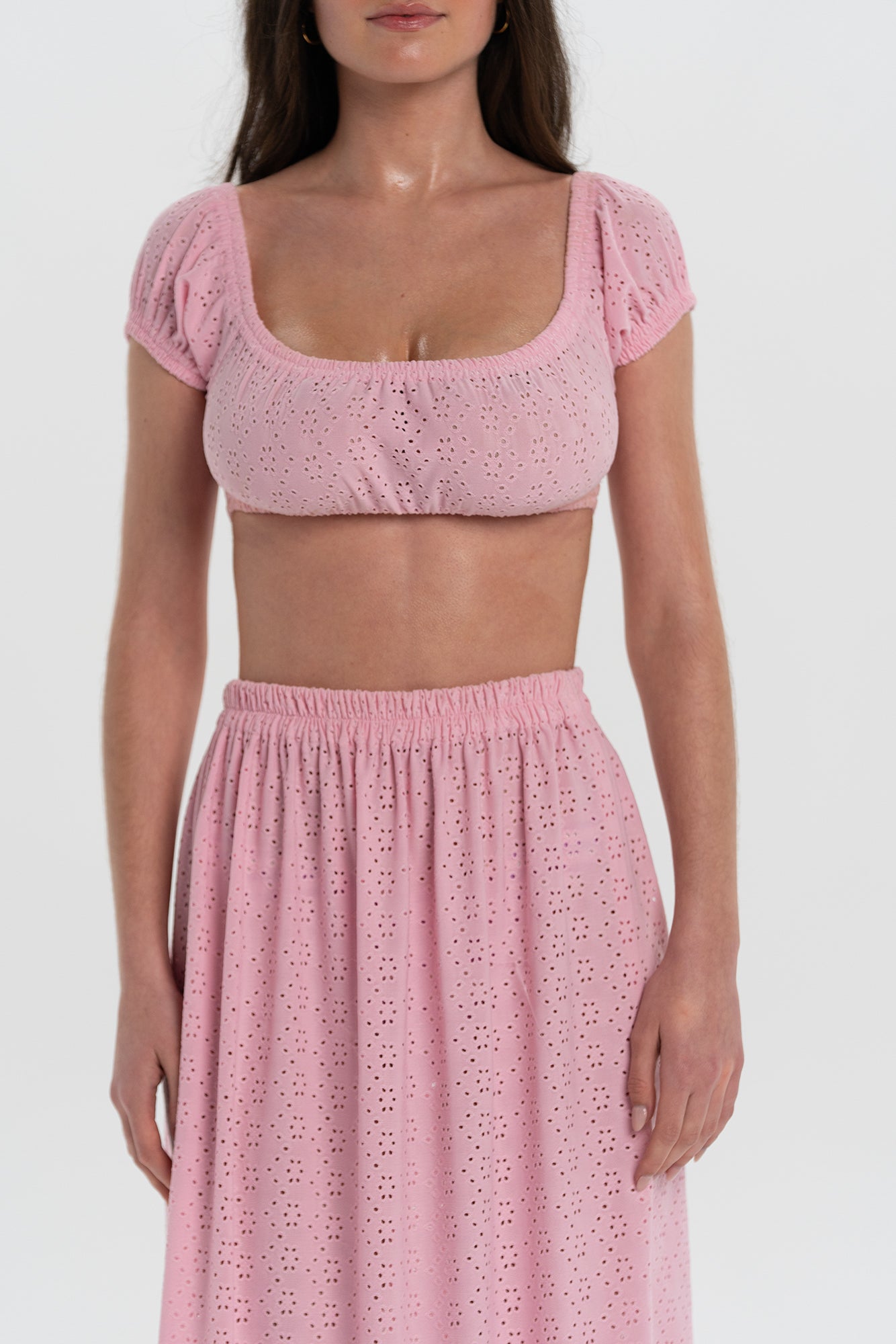 PINK PALM SPRINGS SKIRT