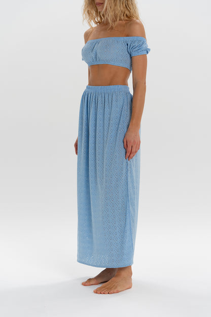 BLUE PALM SPRINGS SKIRT