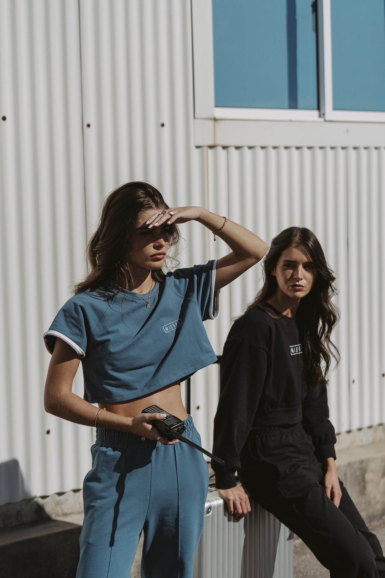 BLUE TRACKSUIT T-SHIRT