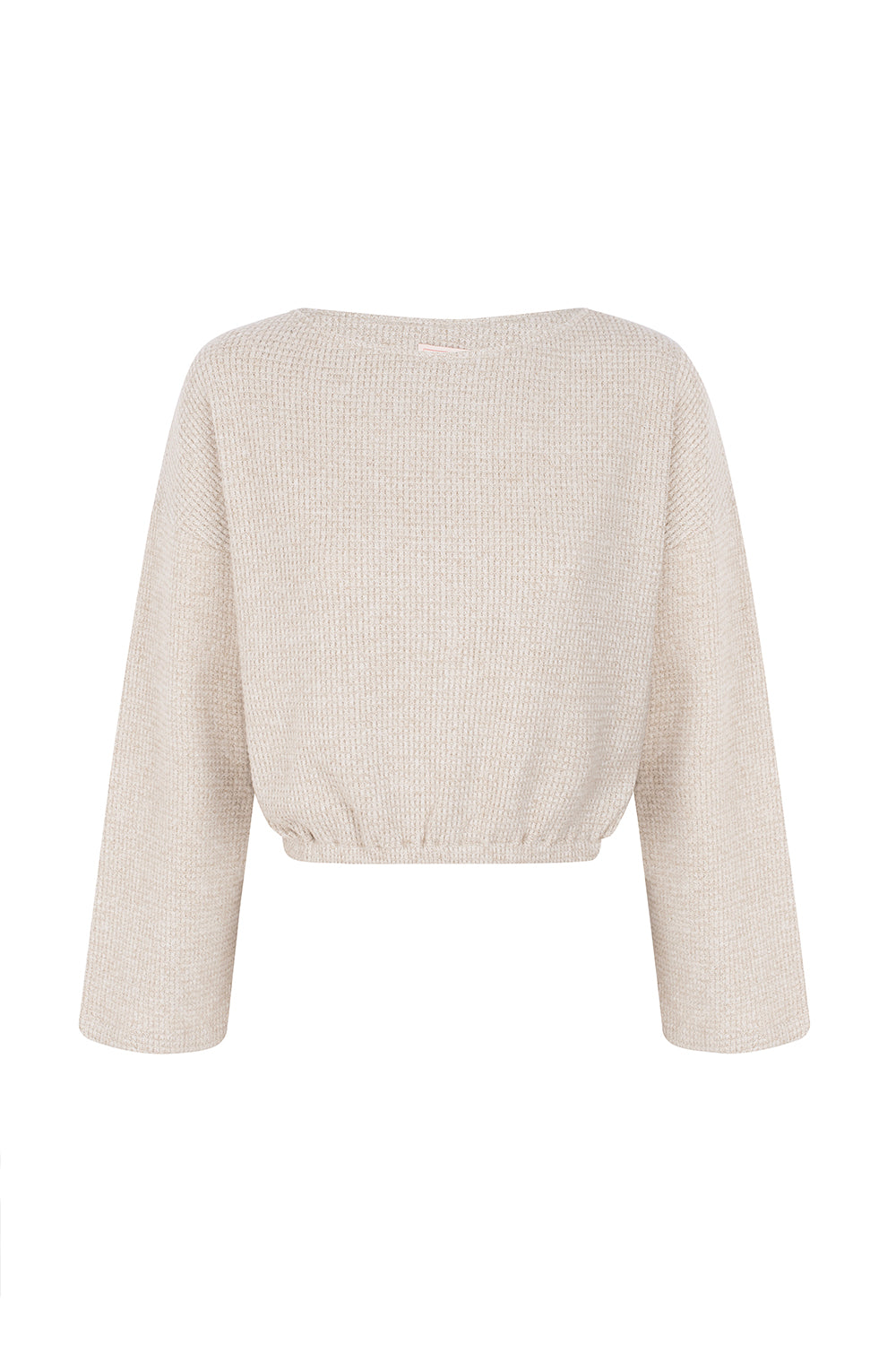 BEIGE LOUNGEWEAR SWEATSHIRT 