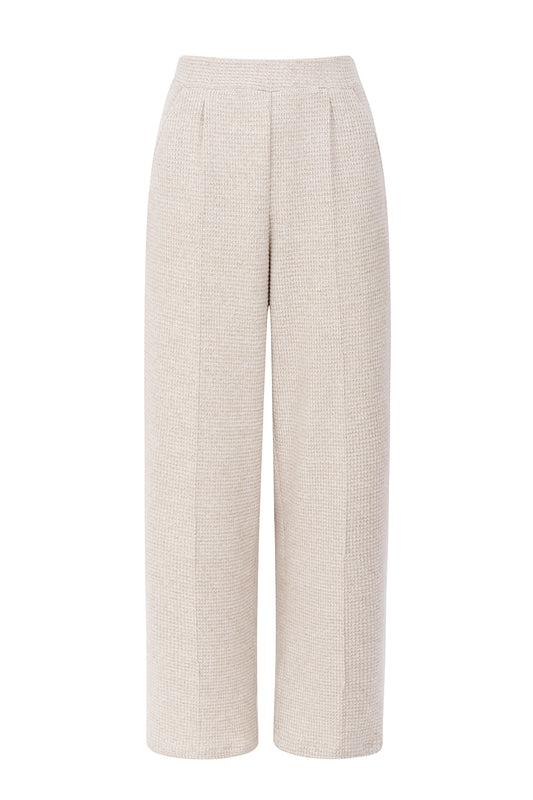 BEGE LOUNGEWEAR TROUSERS
