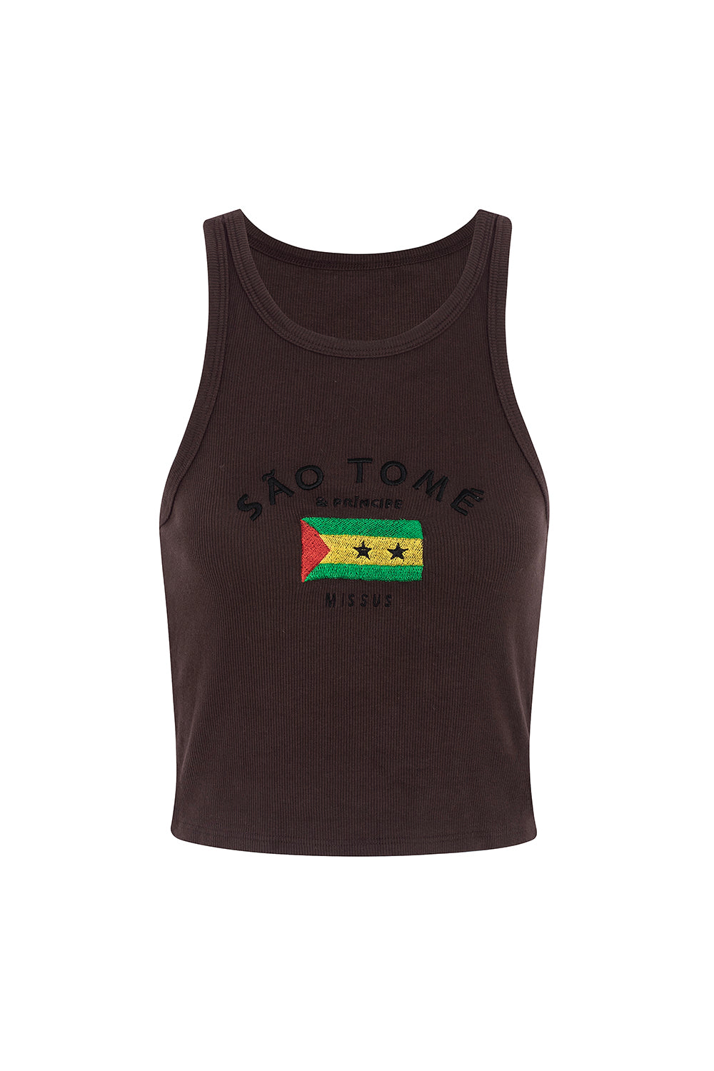 BROWN STP TANK TOP S5