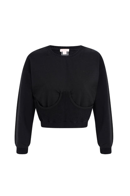 SUDADERA CHÁNDAL NEGRA