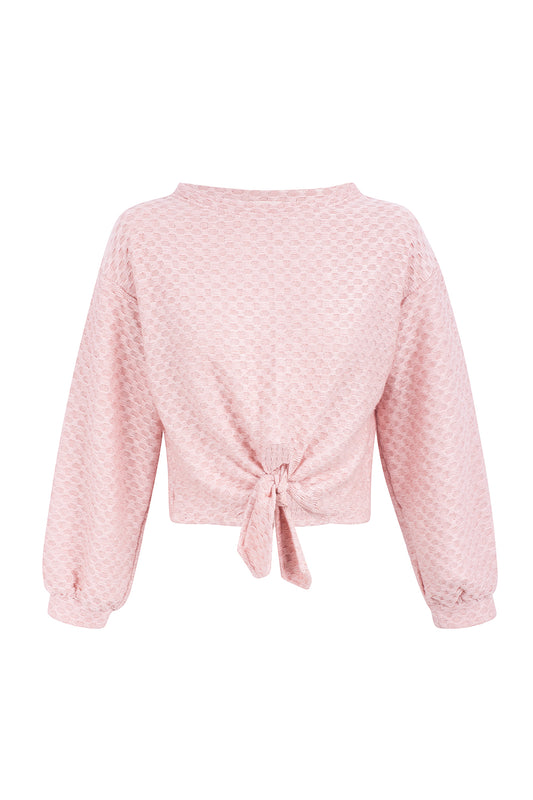 PINK LOUNGEWEAR SWEATSHIRT