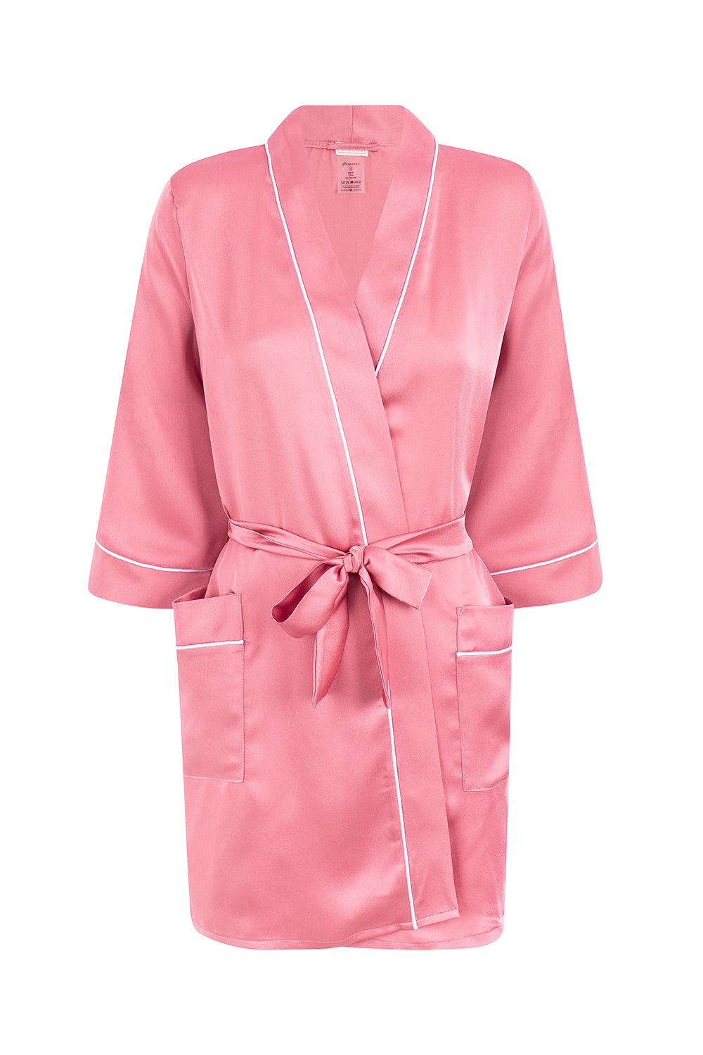 PINK SATIN ROBE