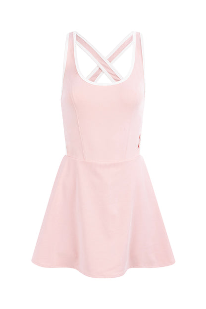 SOFT TOUCH PINK COURT DRESS