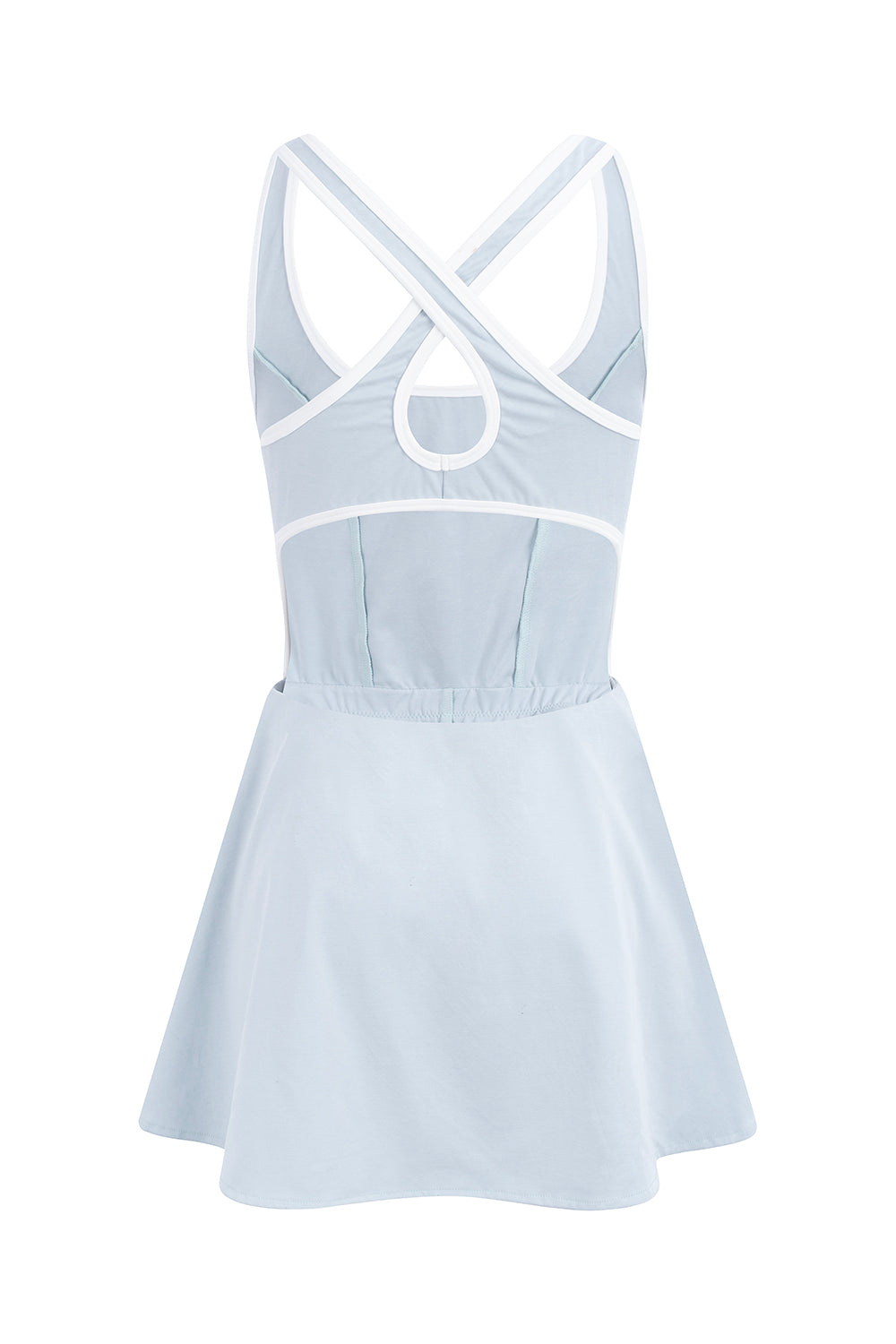 SOFT TOUCH LIGHT BLUE COURT DRESS (OUT OF STOCK)
