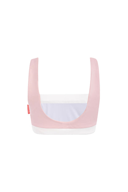 TOP CROP ROSA TACTO SUAVE 