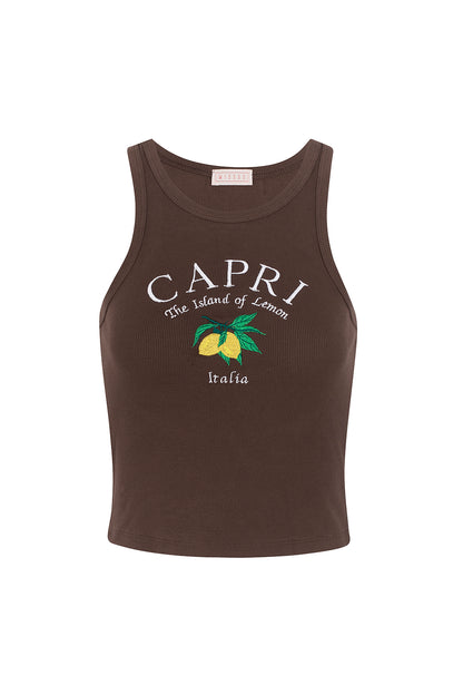 CAMISETA CAPRI MARRÓN S4
