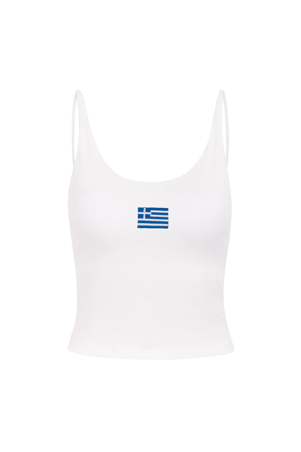 WHITE MILOS TANK TOP