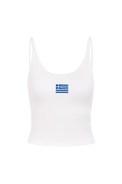 WHITE MILOS TANK TOP