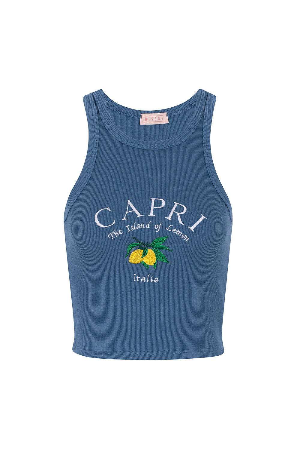 NAVY CAPRI TANK TOP S9
