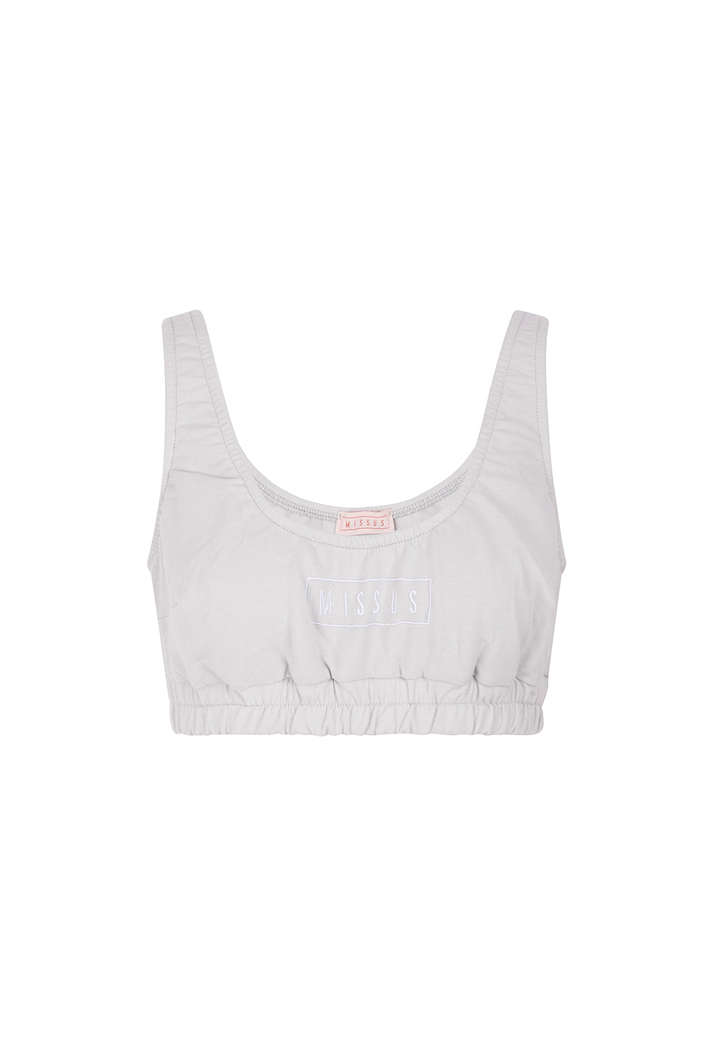 GREY CROP TOP TRACKSUIT