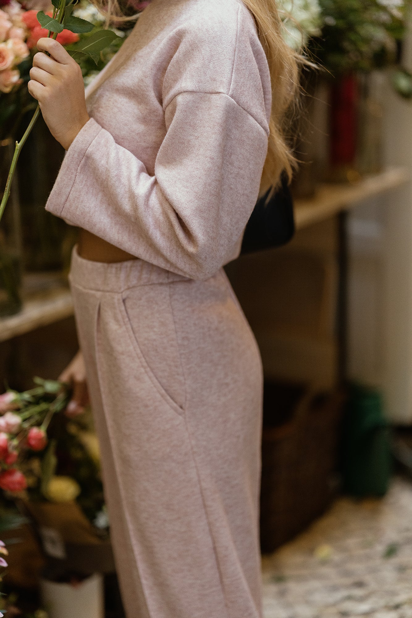 PINK LOUNGEWEAR TROUSERS (OUT OF STOCK)