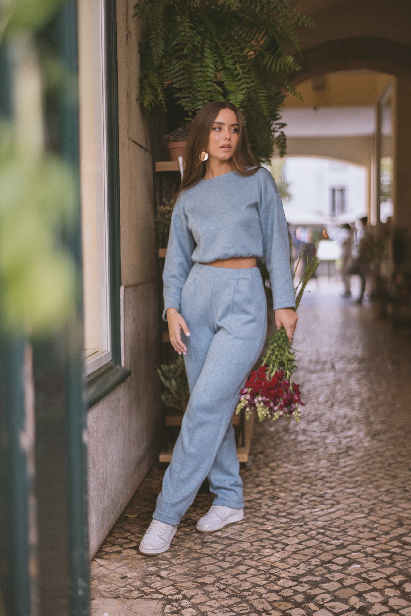 BLUE LOUNGEWEAR SET (OUT OF STOCK)