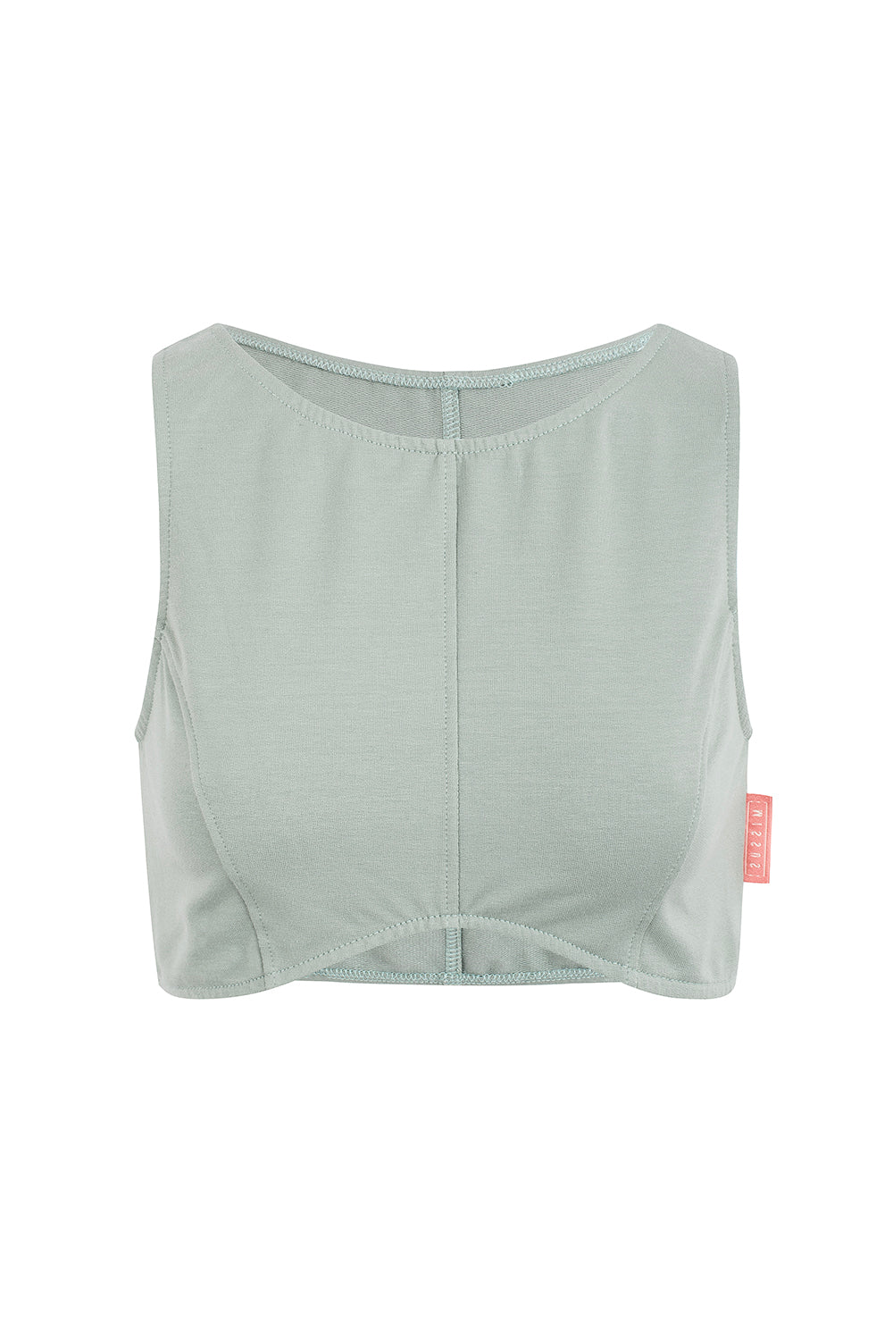 MINT TRACKSUIT CROP TOP